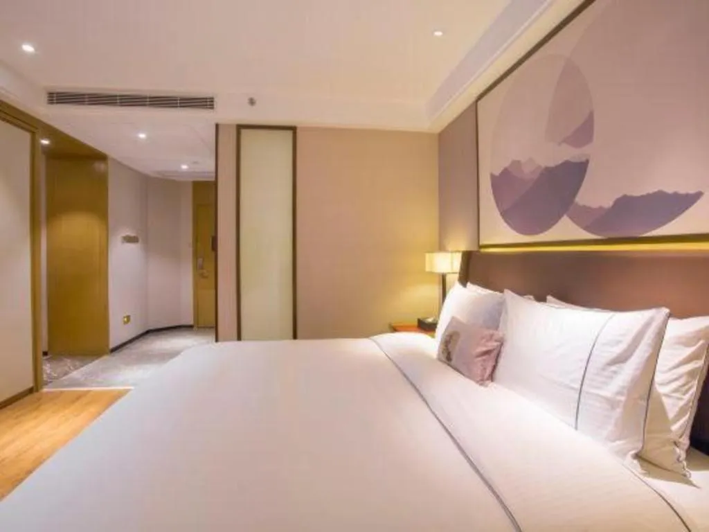 Bed in Echeng Hotel Nanning Huqiu Metro Station