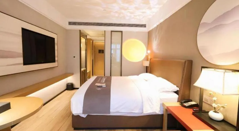 Bed in Echeng Hotel Nanning Huqiu Metro Station