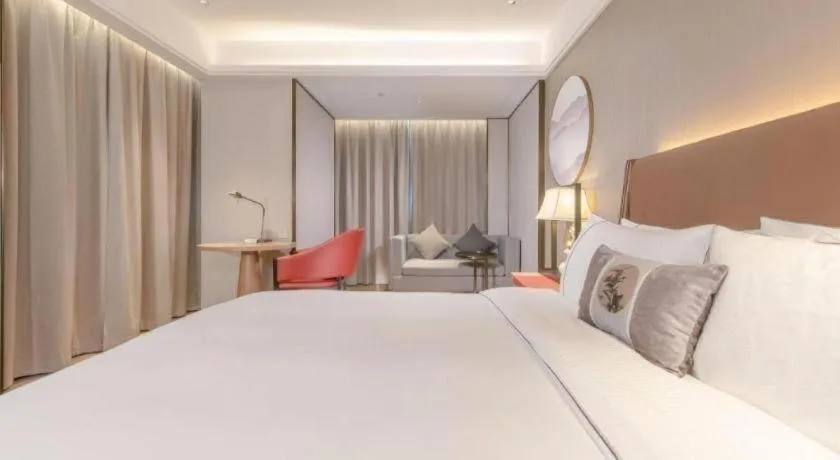 Bed in Echeng Hotel Nanning Huqiu Metro Station