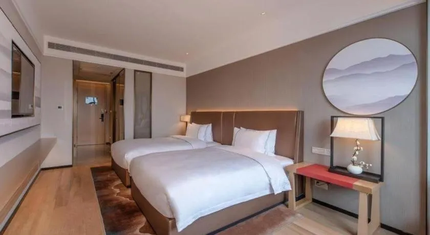 Bed in Echeng Hotel Nanning Huqiu Metro Station