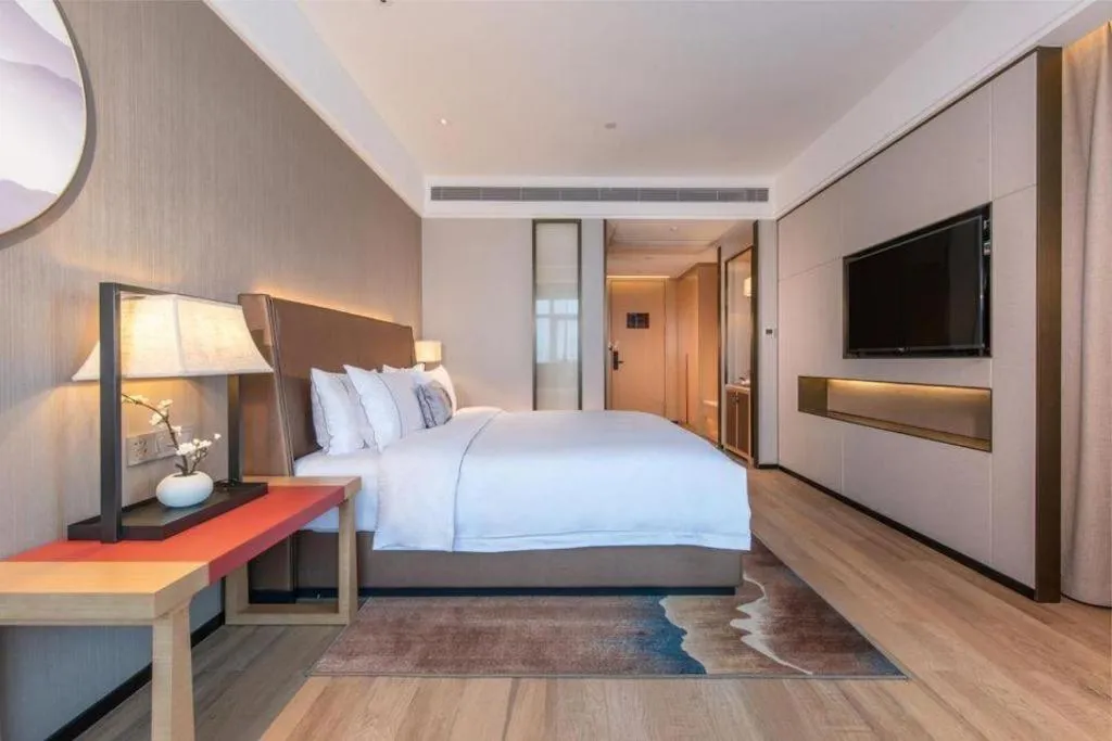 Bed in Echeng Hotel Nanning Huqiu Metro Station