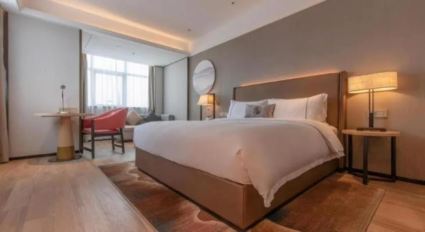 Bed in Echeng Hotel Nanning Huqiu Metro Station