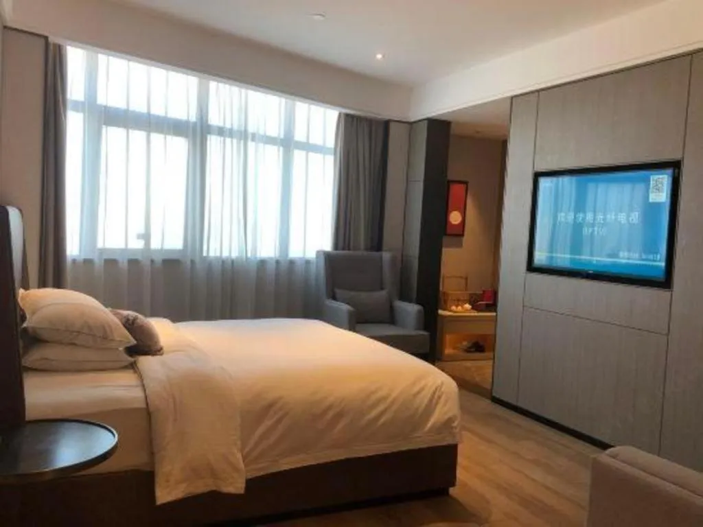 Bed in Echeng Hotel Nanning Huqiu Metro Station