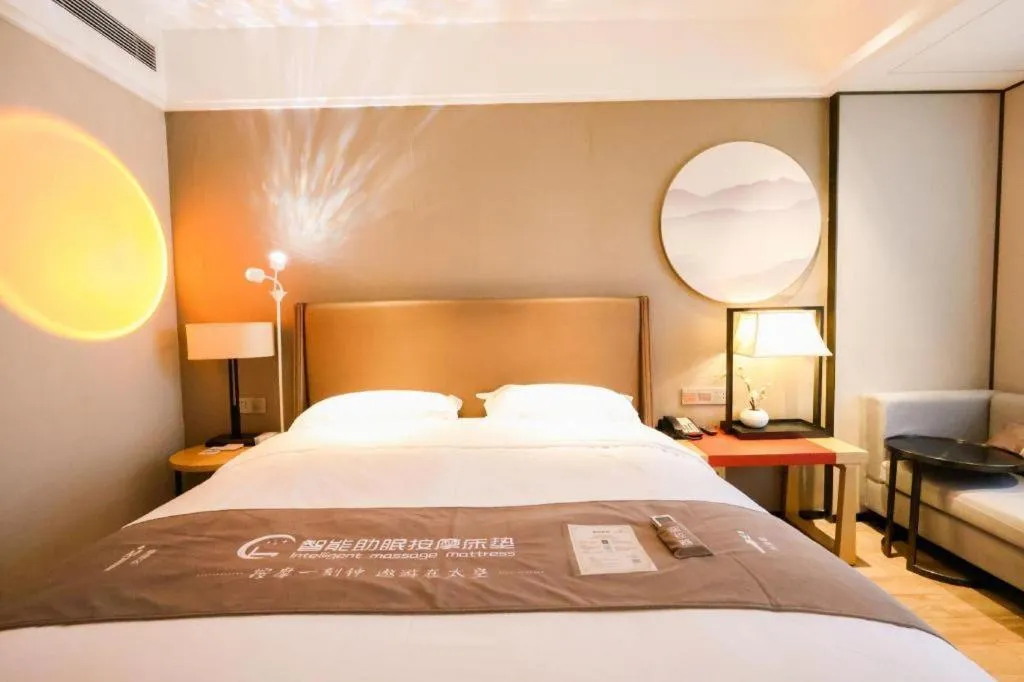 Bed in Echeng Hotel Nanning Huqiu Metro Station