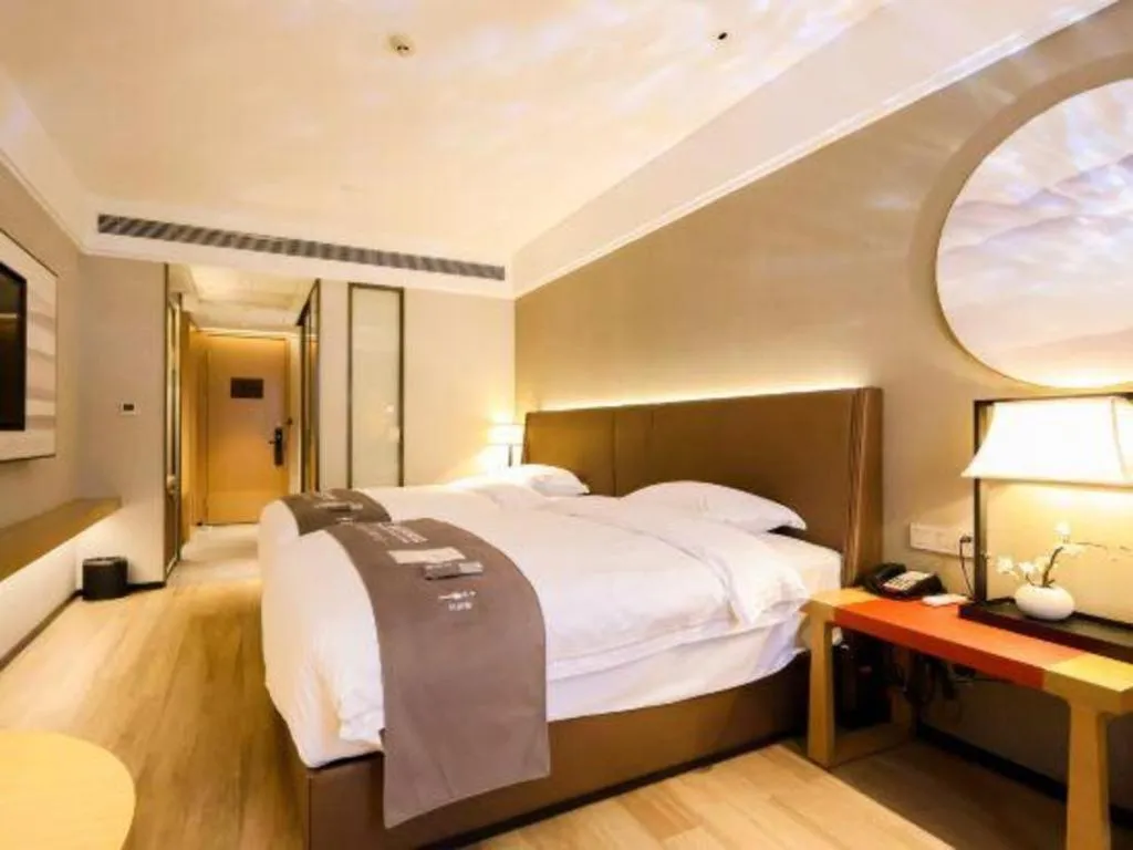 Bed in Echeng Hotel Nanning Huqiu Metro Station