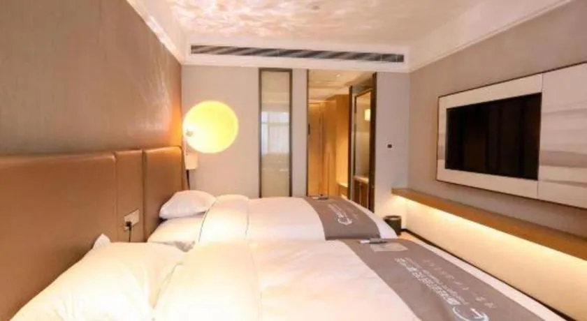 Bed in Echeng Hotel Nanning Huqiu Metro Station