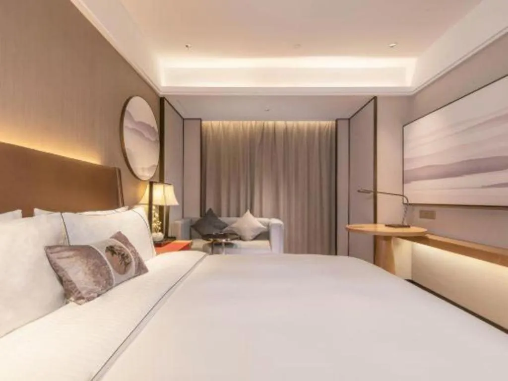 Bed in Echeng Hotel Nanning Huqiu Metro Station