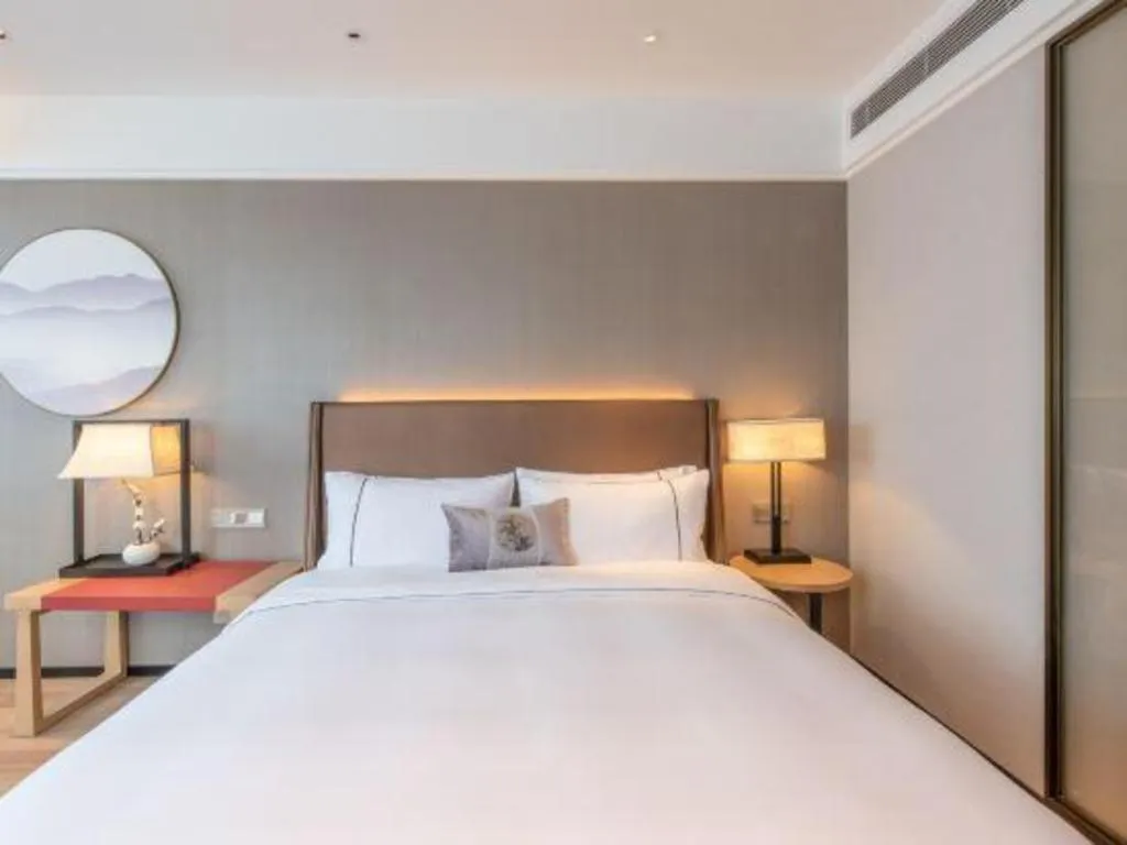 Bed in Echeng Hotel Nanning Huqiu Metro Station