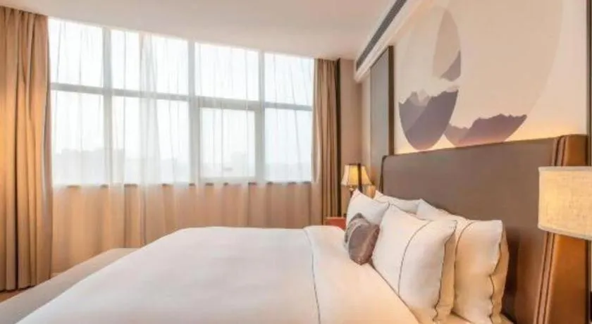 Bed in Echeng Hotel Nanning Huqiu Metro Station