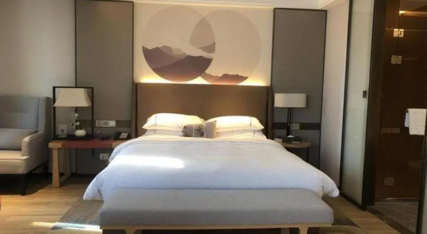 Bed in Echeng Hotel Nanning Huqiu Metro Station