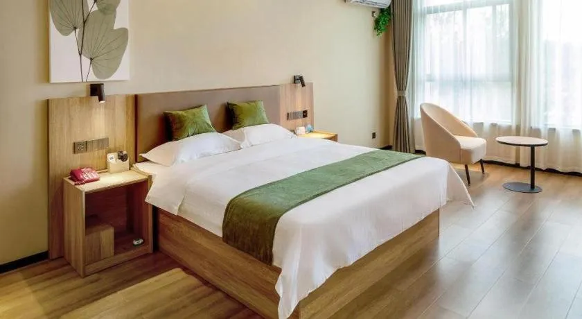 Bed in Green Tree Inn Express Huai'an Huaiyin District Jiangxi Road Normal University