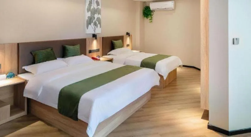 Bed in Green Tree Inn Express Huai'an Huaiyin District Jiangxi Road Normal University