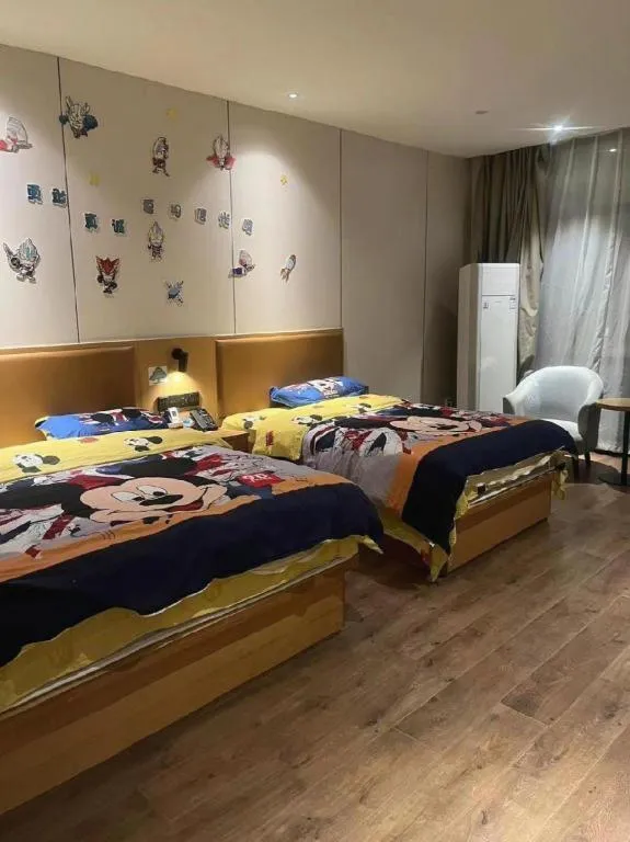 Bed in Green Tree Inn Nanchang Zhongshan Road Bayiguan