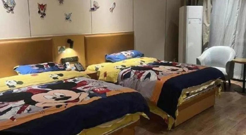 Bed in Green Tree Inn Nanchang Zhongshan Road Bayiguan