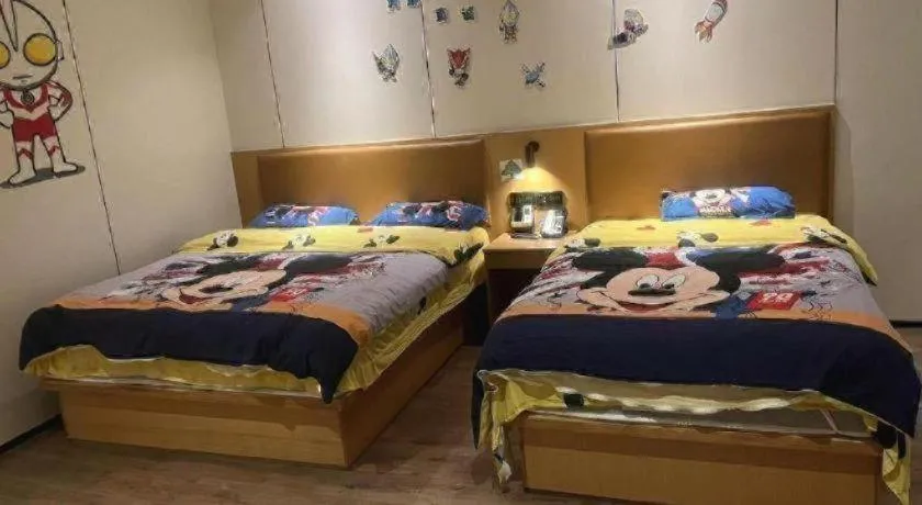 Bed in Green Tree Inn Nanchang Zhongshan Road Bayiguan