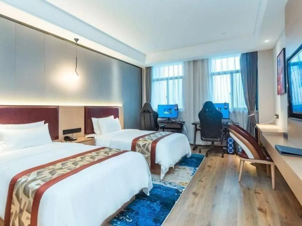 Bed in Gya Hotel Yangzhou Economic Development Zone Yangzijiang Nan Road Gaomin Temple