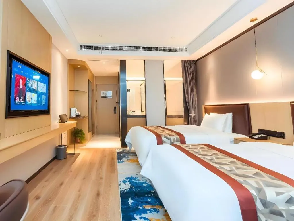 Bed in Gya Hotel Yangzhou Economic Development Zone Yangzijiang Nan Road Gaomin Temple