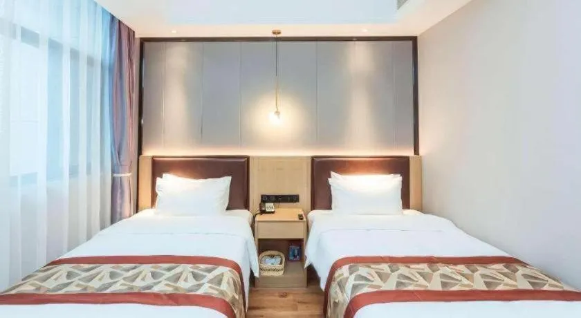Bed in Gya Hotel Yangzhou Economic Development Zone Yangzijiang Nan Road Gaomin Temple