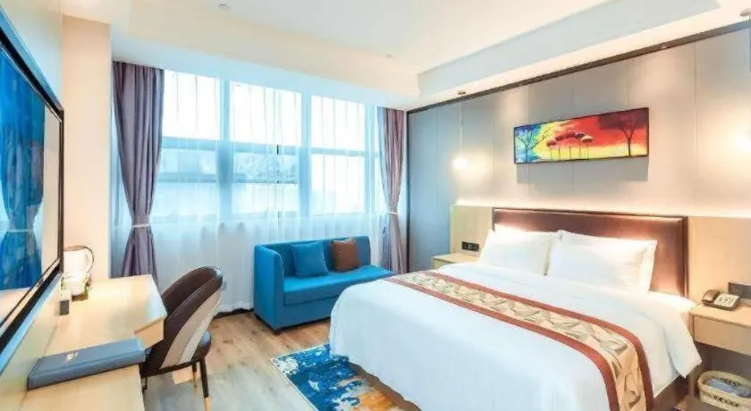 Bed in Gya Hotel Yangzhou Economic Development Zone Yangzijiang Nan Road Gaomin Temple