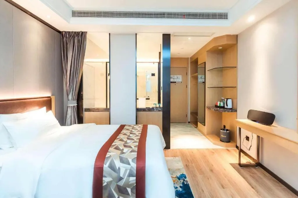 Bed in Gya Hotel Yangzhou Economic Development Zone Yangzijiang Nan Road Gaomin Temple