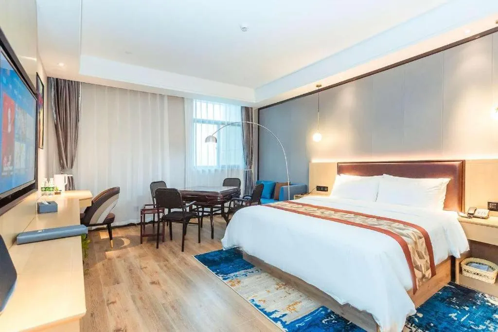 Bed in Gya Hotel Yangzhou Economic Development Zone Yangzijiang Nan Road Gaomin Temple