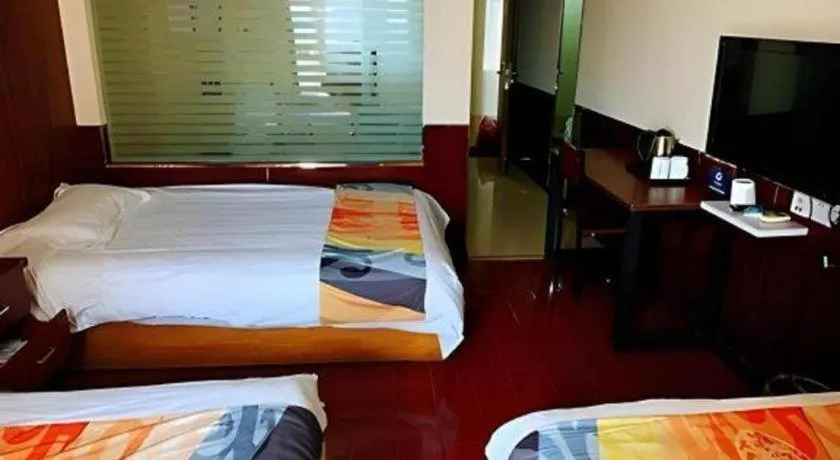 Bed in Shell Hotel Nanjing Mingfa Square Metro Station