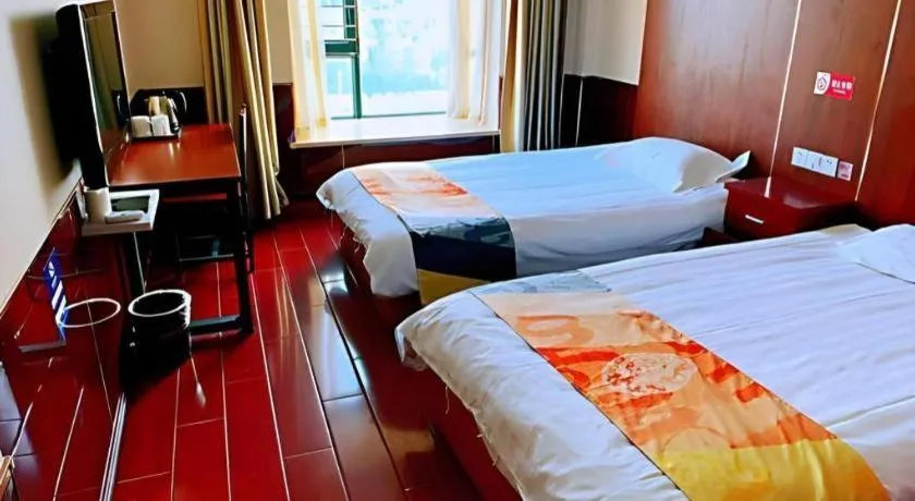 Bed in Shell Hotel Nanjing Mingfa Square Metro Station