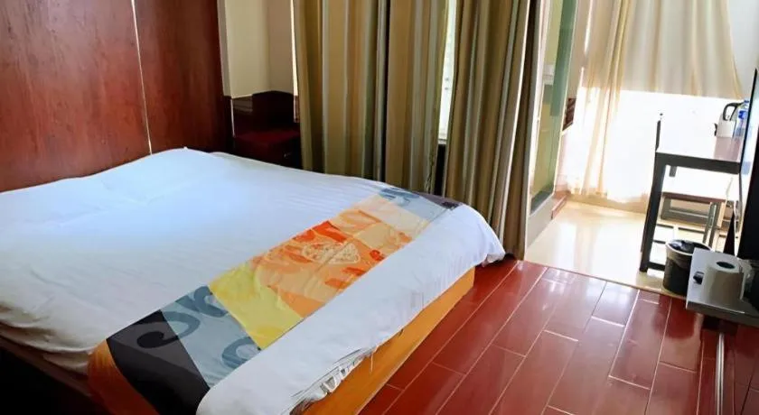 Bed in Shell Hotel Nanjing Mingfa Square Metro Station