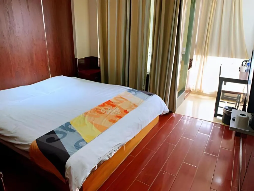 Bed in Shell Hotel Nanjing Mingfa Square Metro Station