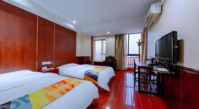 Bed in Shell Hotel Nanjing Mingfa Square Metro Station