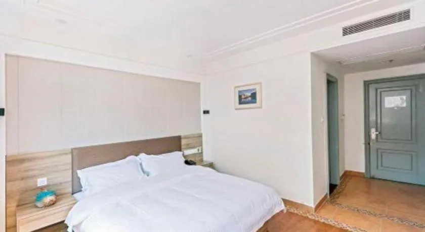 Bed in GreenTree Alliance Hotel Shanghai Baoshan District Meilan Lake Yueluo Road