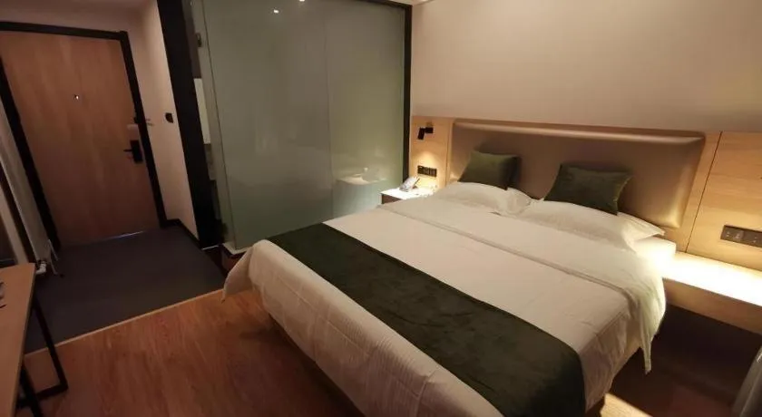 Bed in Green Tree Inn Express Jinan Huaiyin District Jingshi Road Children's Hospital