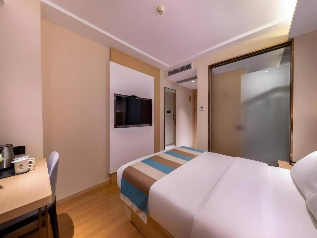 Bed in VX Hotel Xiamen Siming District Xiamen University Huandao Road