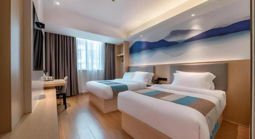 Bed in VX Hotel Xiamen Siming District Xiamen University Huandao Road