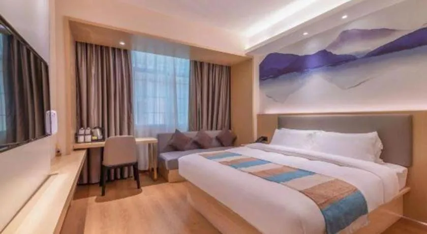 Bed in VX Hotel Xiamen Siming District Xiamen University Huandao Road