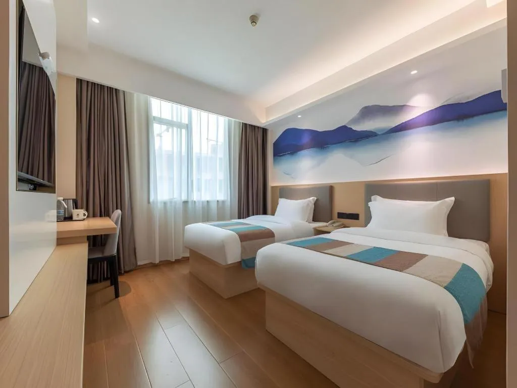 Bed in VX Hotel Xiamen Siming District Xiamen University Huandao Road