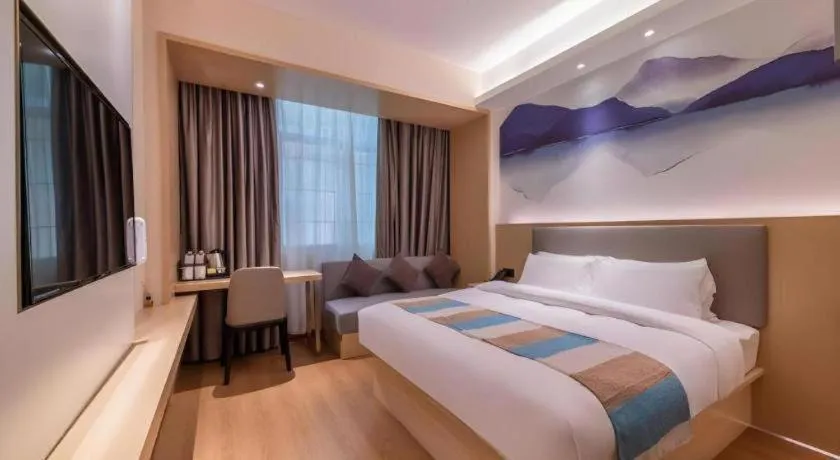 Bed in VX Hotel Xiamen Siming District Xiamen University Huandao Road