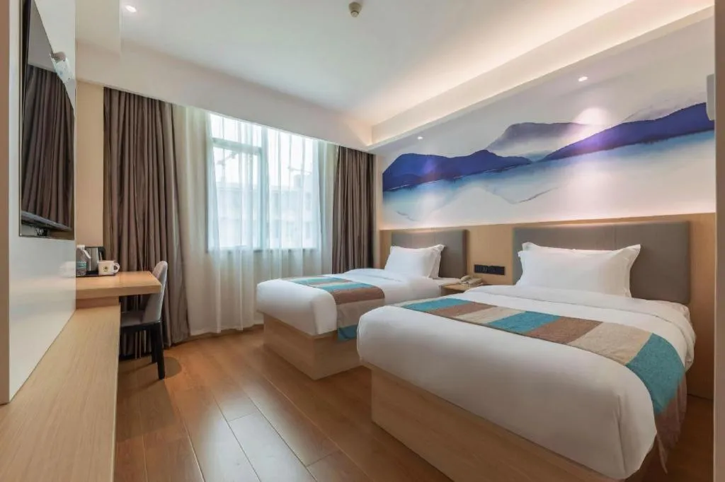 Bed in VX Hotel Xiamen Siming District Xiamen University Huandao Road