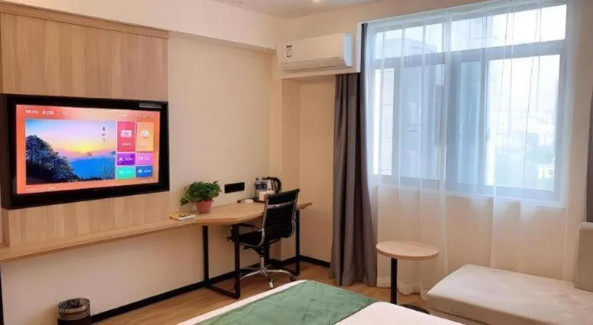 Bed in Green Tree Inn Huangshan Yi County Xidi Hongcun