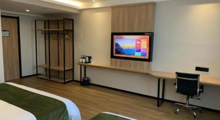 Bed in Green Tree Inn Huangshan Yi County Xidi Hongcun