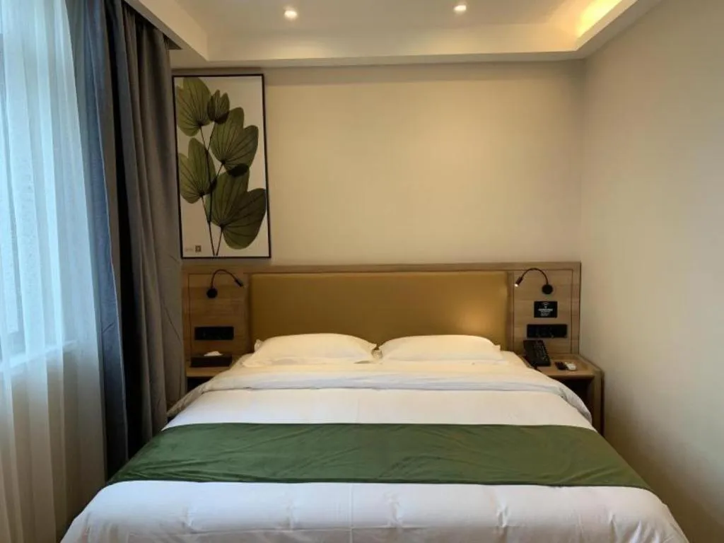 Bed in Green Tree Inn Huangshan Yi County Xidi Hongcun