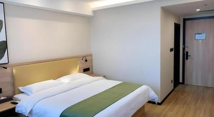 Bed in Green Tree Inn Huangshan Yi County Xidi Hongcun