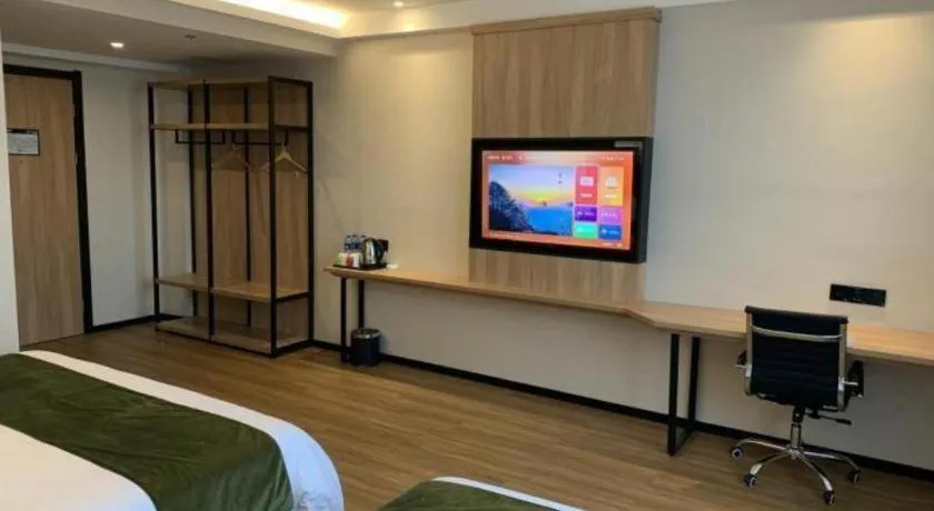 Bed in Green Tree Inn Huangshan Yi County Xidi Hongcun