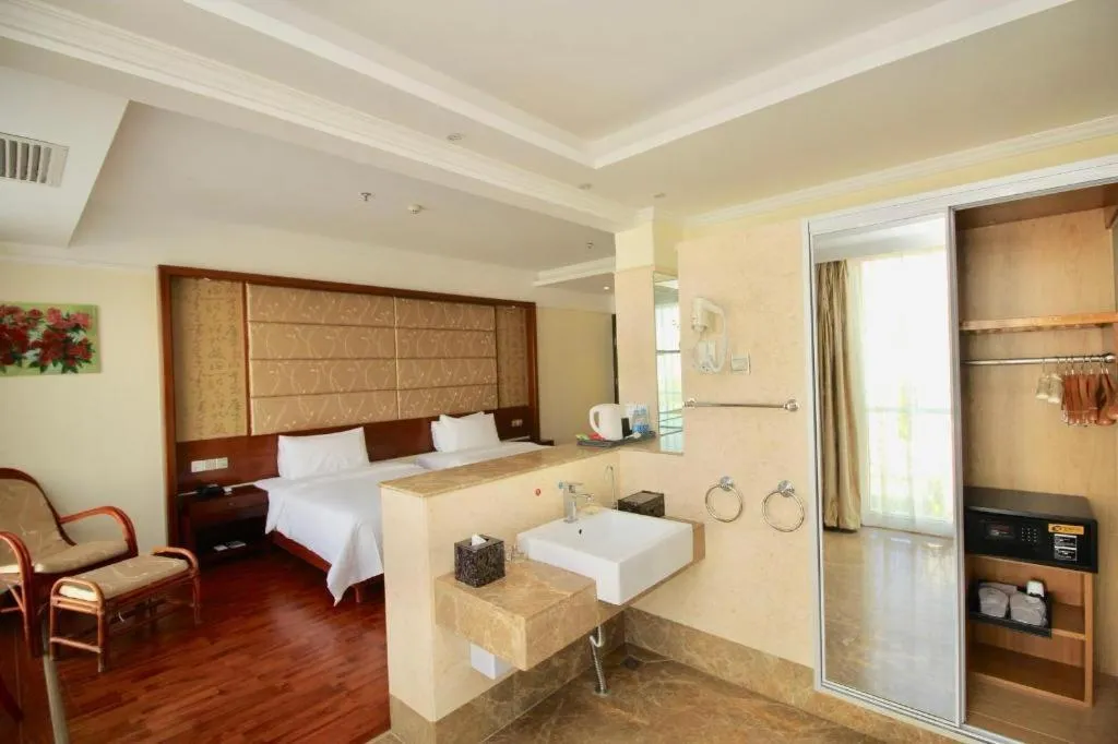 Bed in Yitel Zhige Hotel Sanya Haowei Qilin