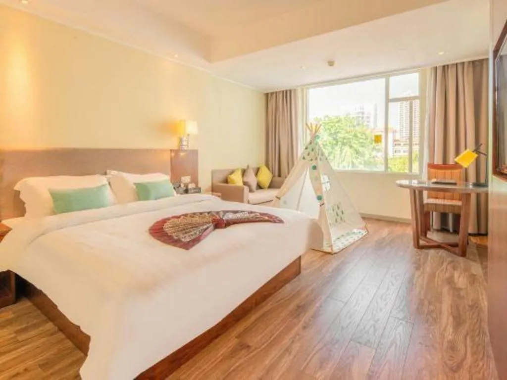 Bed in Yitel Zhige Hotel Sanya Haowei Qilin