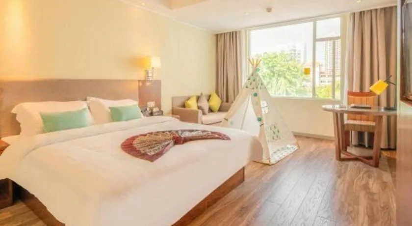 Bed in Yitel Zhige Hotel Sanya Haowei Qilin