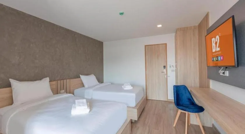 Bed in B2 Huai Khwang Premier Hotel