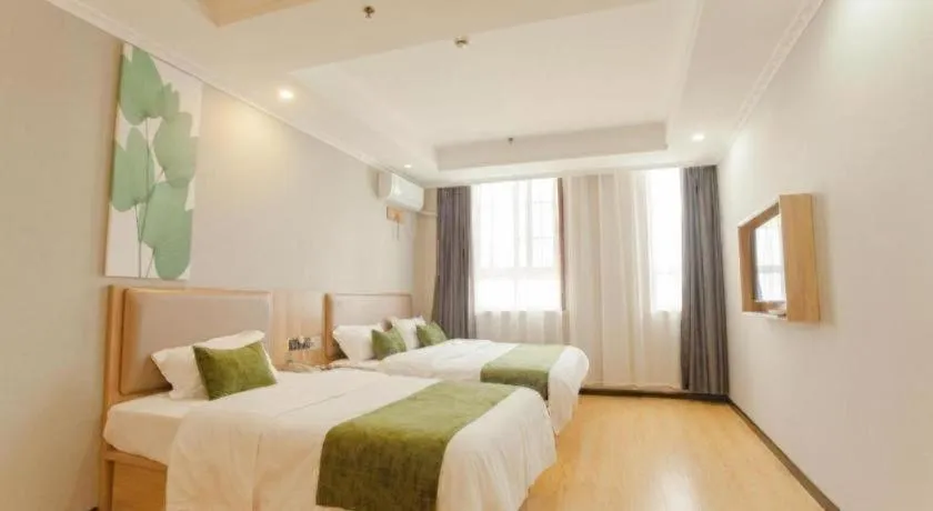 Bed in Green Tree Inn Express Hefei Yungu Road Linhu Community