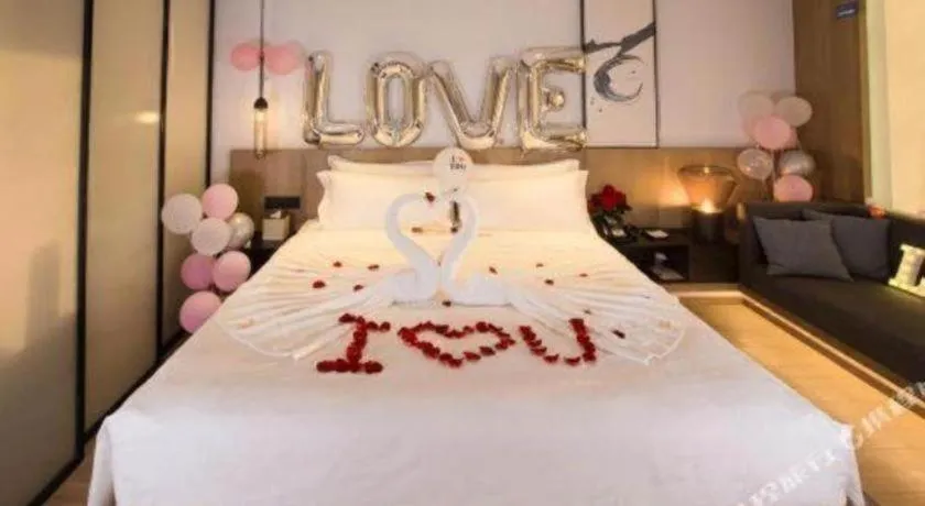 Bed in GreenTree Eastern Hotel Nanning Minzhu Road Chaoyang Plaza