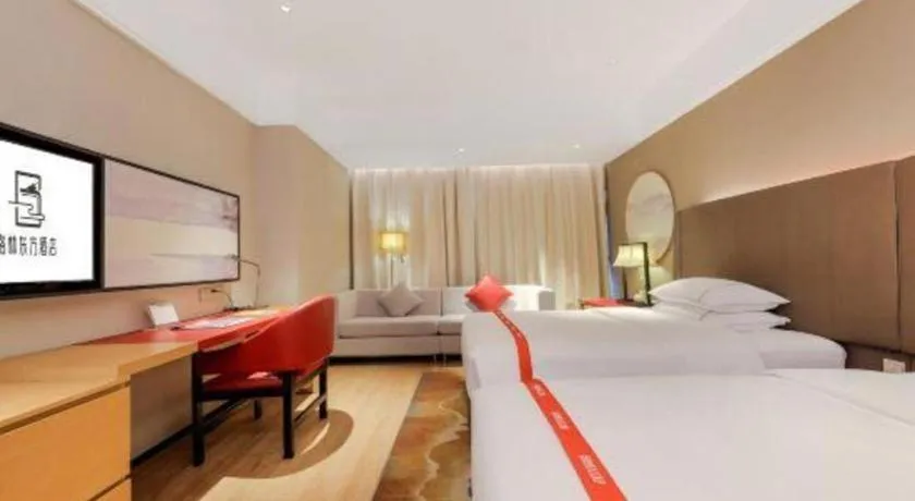 Bed in GreenTree Eastern Hotel Nanning Minzhu Road Chaoyang Plaza